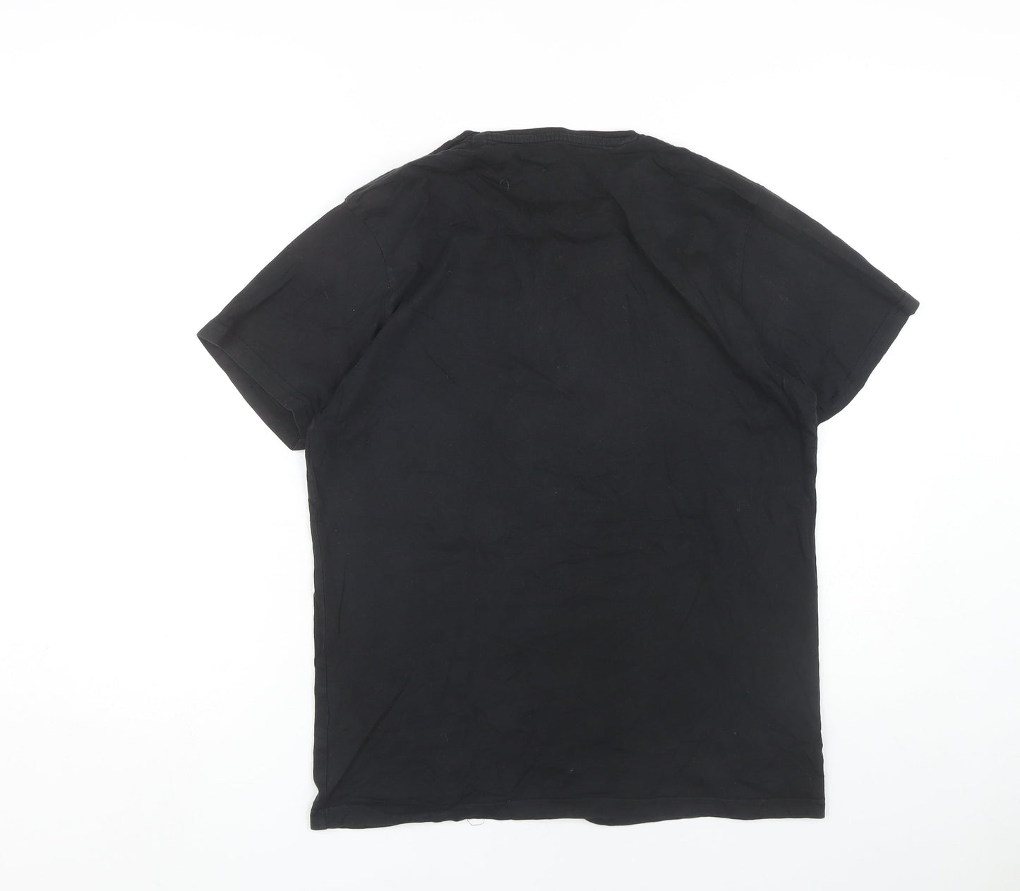 Mens UK Size L JACK & JONES Black  T-Shirt