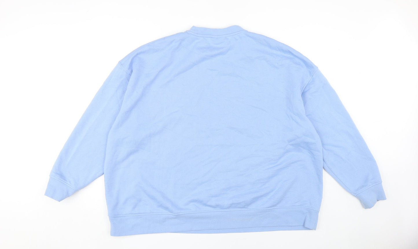 Womens UK Size 2XL Disney Blue Pullover Sweatshirt