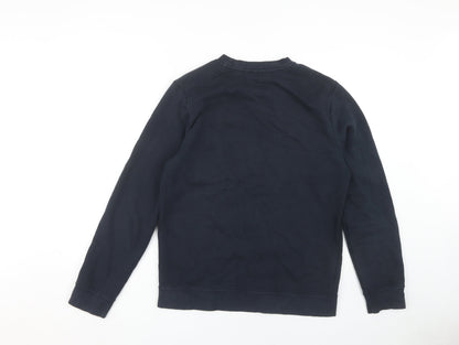 Mens UK Size S Selected Homme Blue Pullover Sweatshirt
