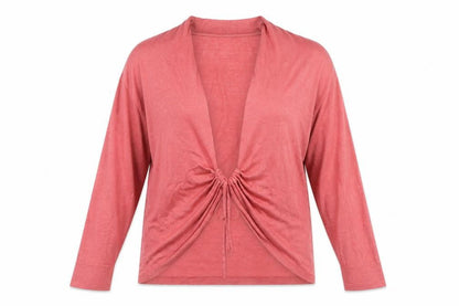 Womens UK Size 1 ELVI Pink Cardigan Jumper