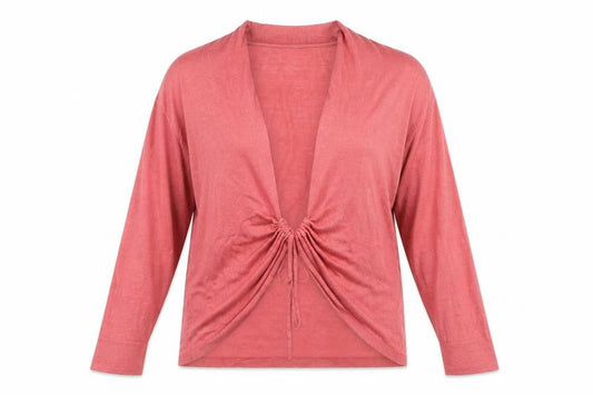 Womens UK Size 1 ELVI Pink Cardigan Jumper