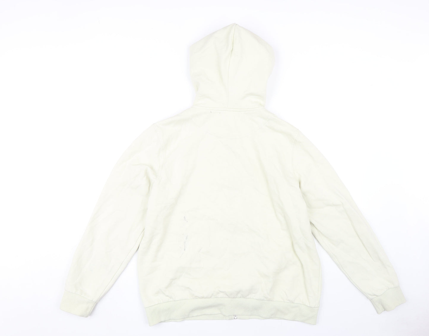 H&M Unisex Ivory Full Zip Hoodie Size 12