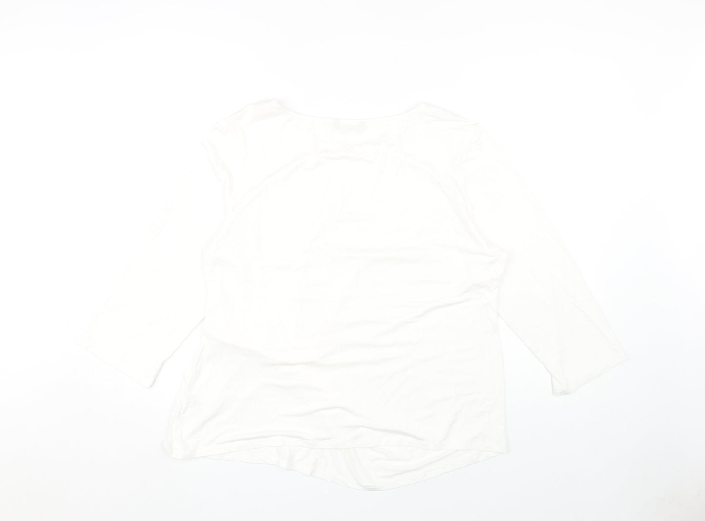 Womens UK Size 20 Roman White Basic Blouse