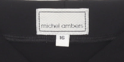 Michel Ambers Women's Black Top Size 16