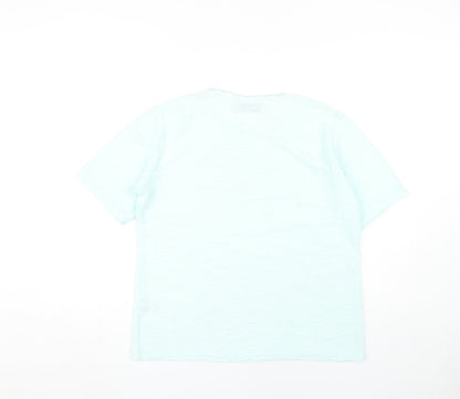 Womens UK Size M HONOR MILLBURN White Basic T-Shirt