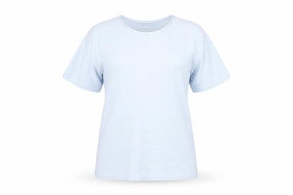 Womens UK Size M Honor Millburn Blue Basic T-Shirt