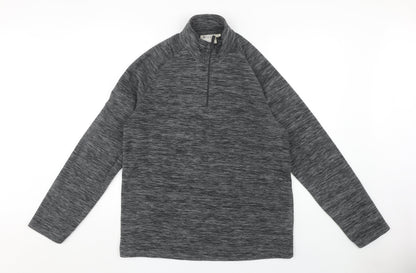 Mens UK Size M Mountain Warehouse Grey Pullover Sweatshirt