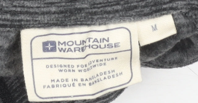 Mens UK Size M Mountain Warehouse Grey Pullover Sweatshirt