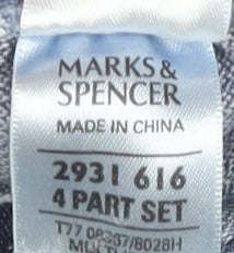 Marks and Spencer Girls Blue Denim Mini Skirt 3-4 Years