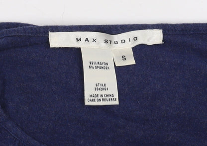 Max Studio Women's Blue Long Dress Size S