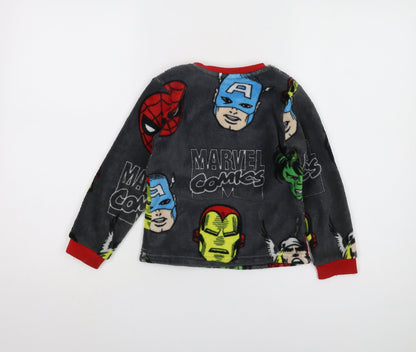 Marvel Boys Multicoloured Fleece Pyjama Top 5-6 Years