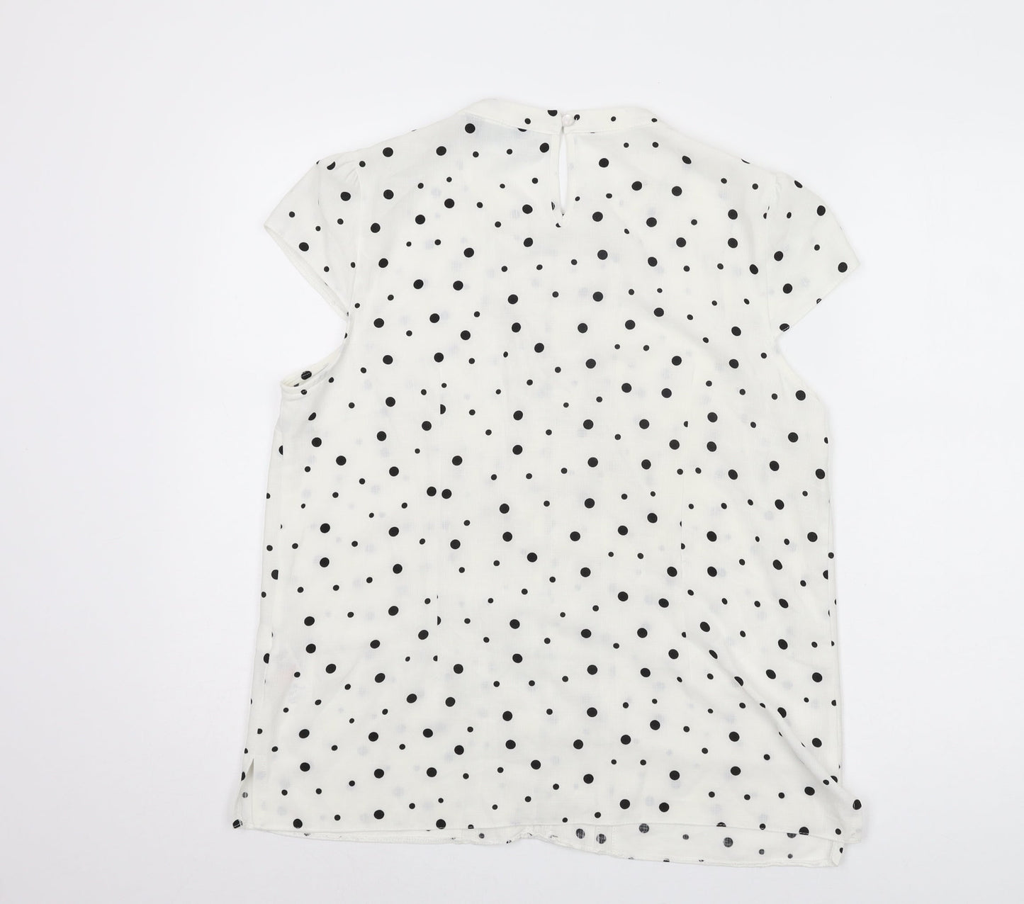 Womens UK Size 16 Dorothy Perkins White Basic Blouse