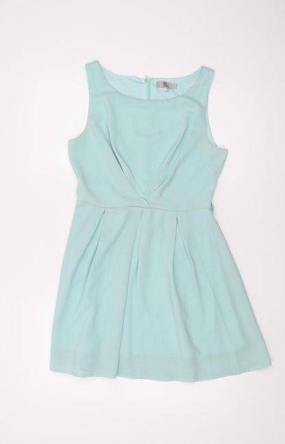 TEMT Women's Blue Sleeveless Dress Size 10