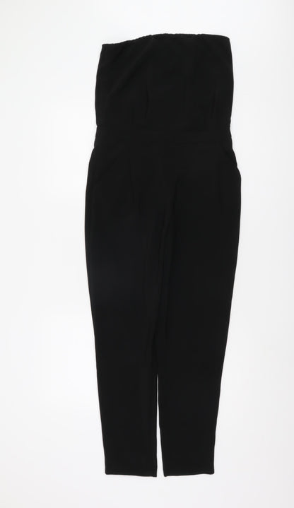 Zara Women's Black XS Jumpsuit, Sleeveless, Party Ready