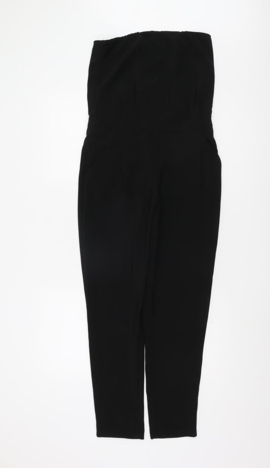Zara Women's Black XS Jumpsuit, Sleeveless, Party Ready