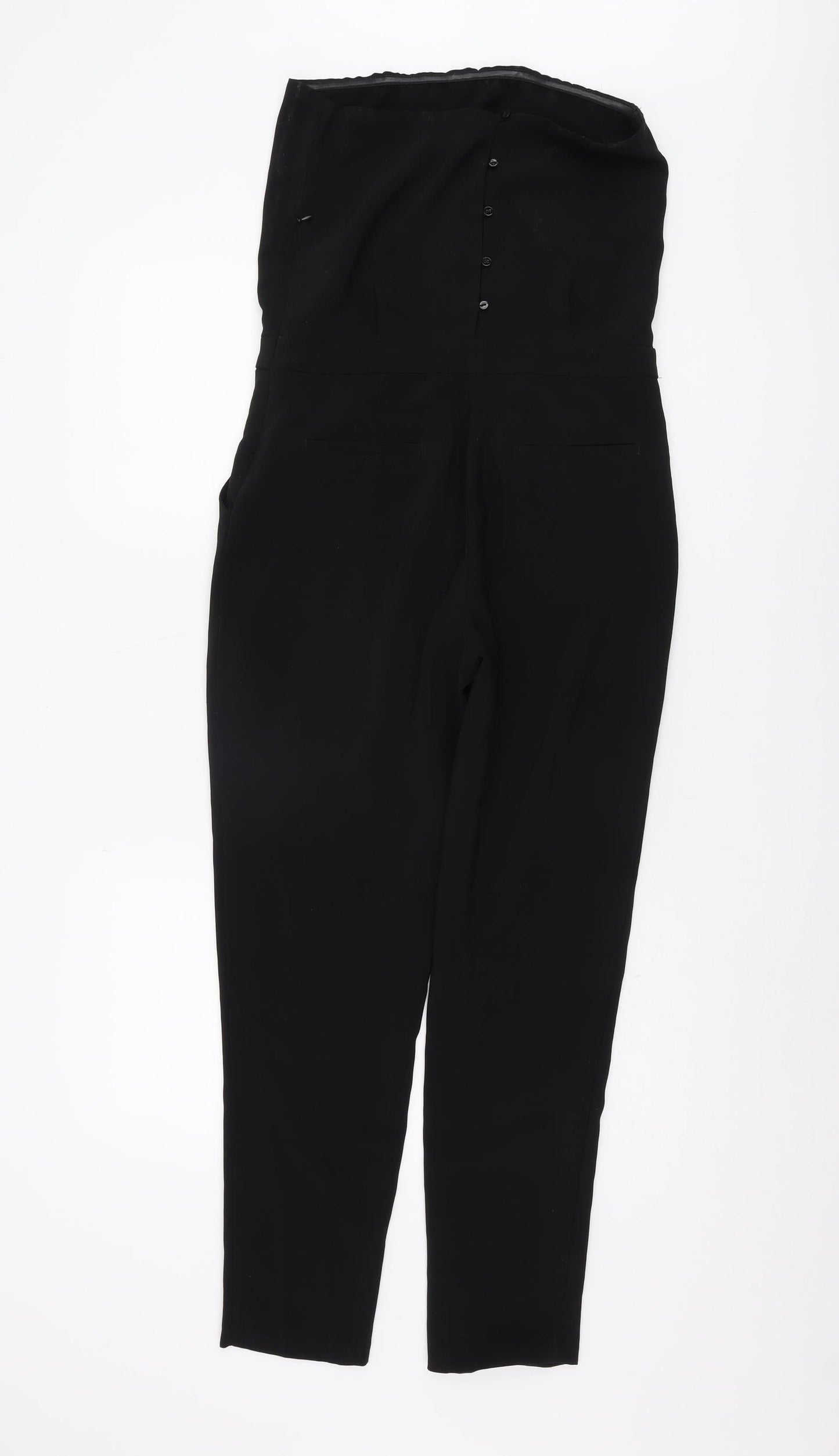 Zara Women's Black XS Jumpsuit, Sleeveless, Party Ready