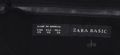 Zara Women's Black XS Jumpsuit, Sleeveless, Party Ready