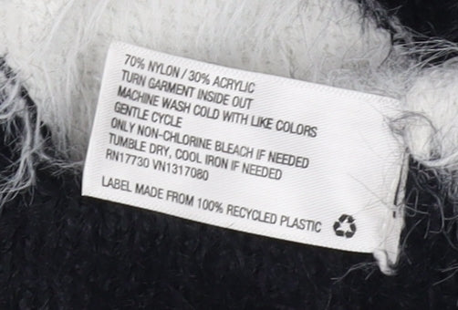 A New Day Women's Black Striped Jumper L