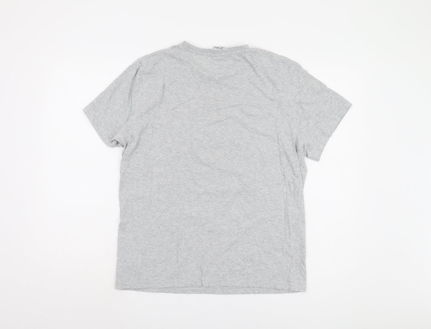 The Grinch Men's Grey Short Sleeve T-Shirt, Size M