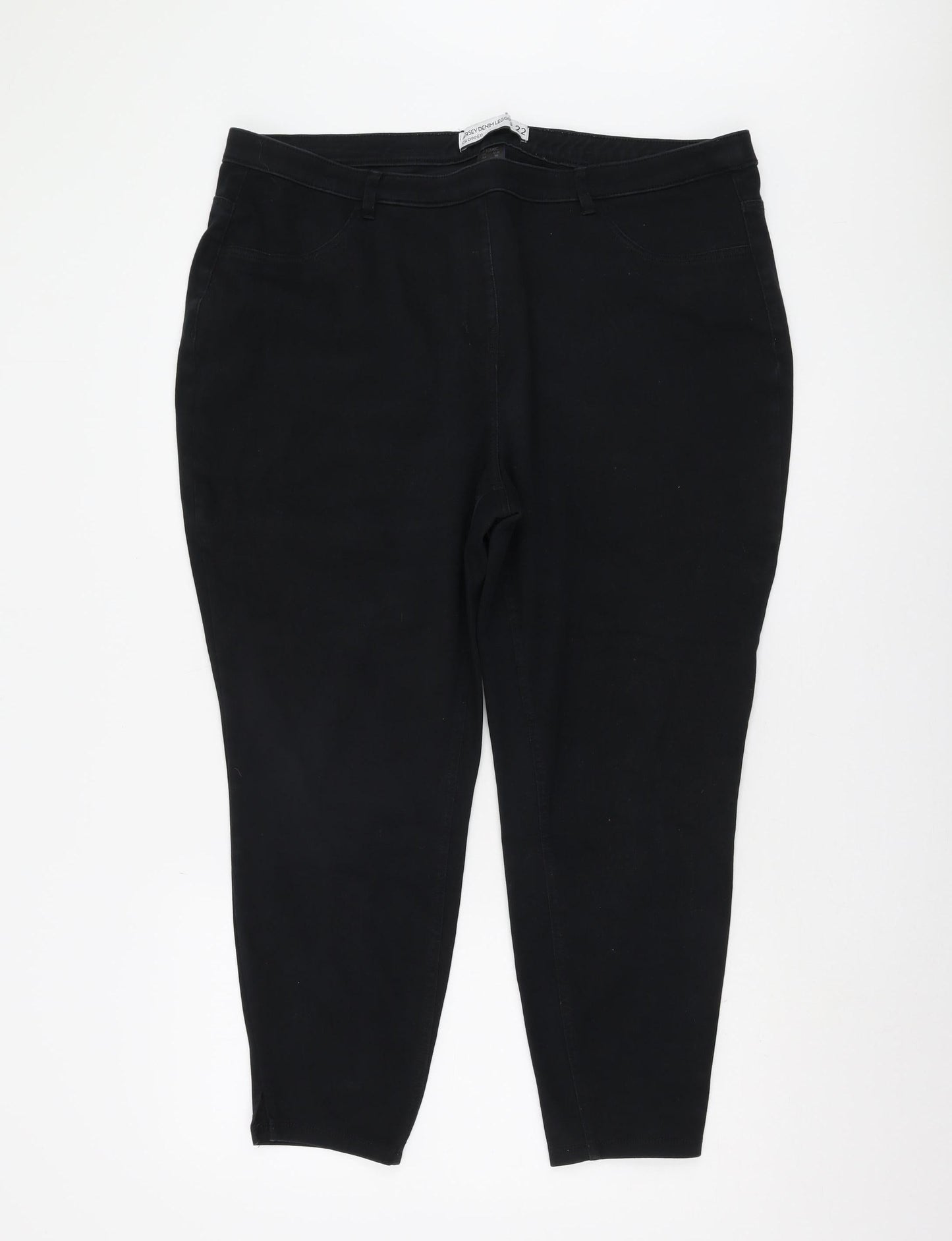 Next Women's Black Jeans Size 22 Dark Wash