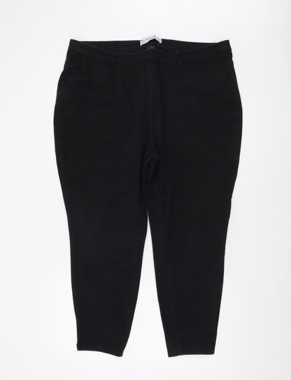 Next Women's Black Jeans Size 22 Dark Wash