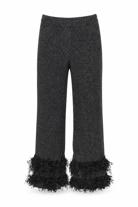 Womens UK Size 8 Boohoo   Black Trousers