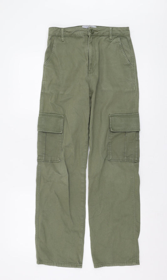 New Look Women's Green Cargo Trousers Size 6