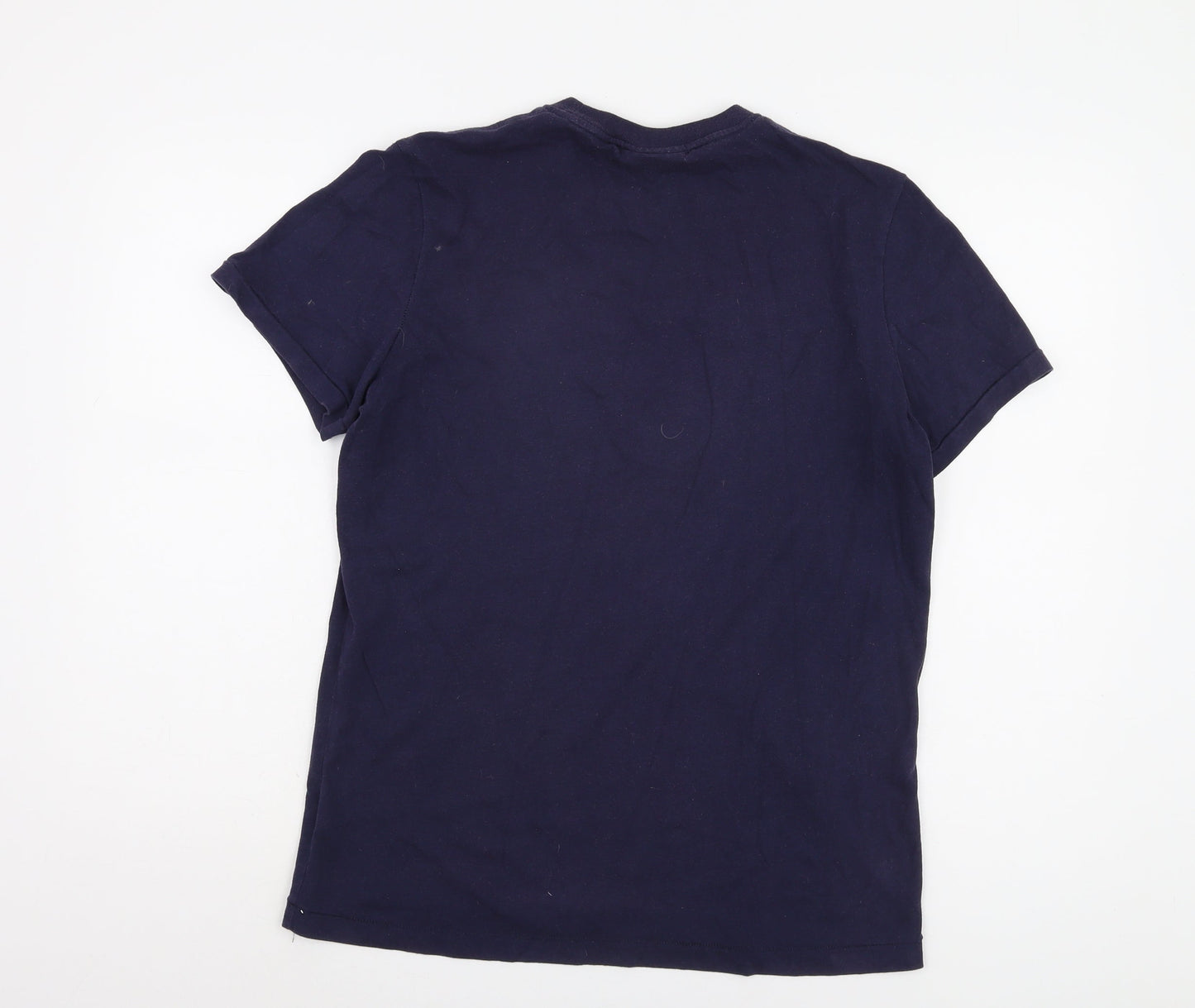 Ralph Lauren Men's Blue Small Graphic T-Shirt