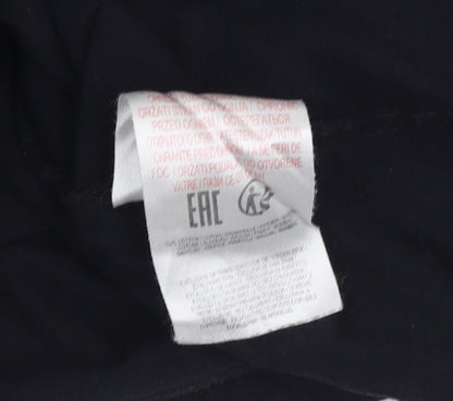 STH Shore Men's Black Car Graphic T-Shirt, Size L