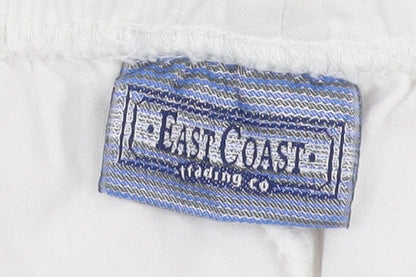 East Coast Trading Co Women's White Trousers Size 22