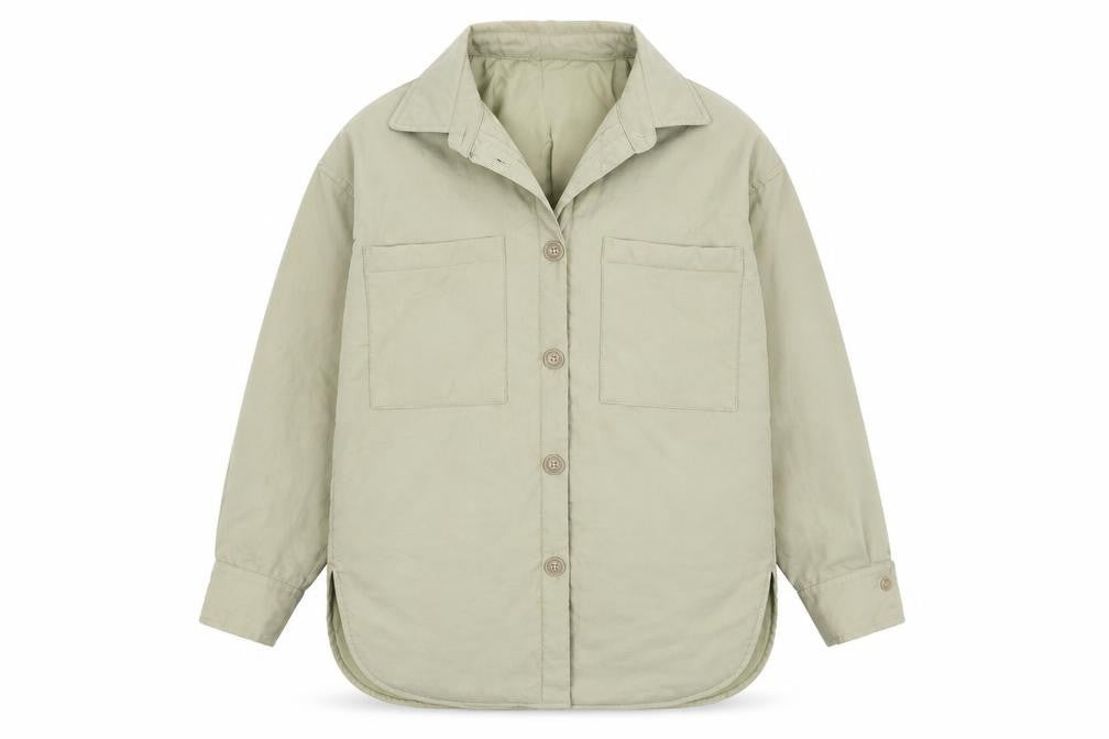 Womens UK Size XS H&M Beige Basic Jacket