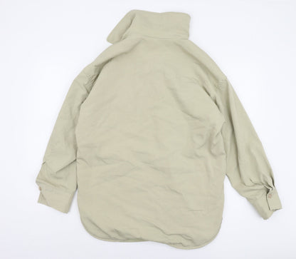 Womens UK Size XS H&M Beige Basic Jacket