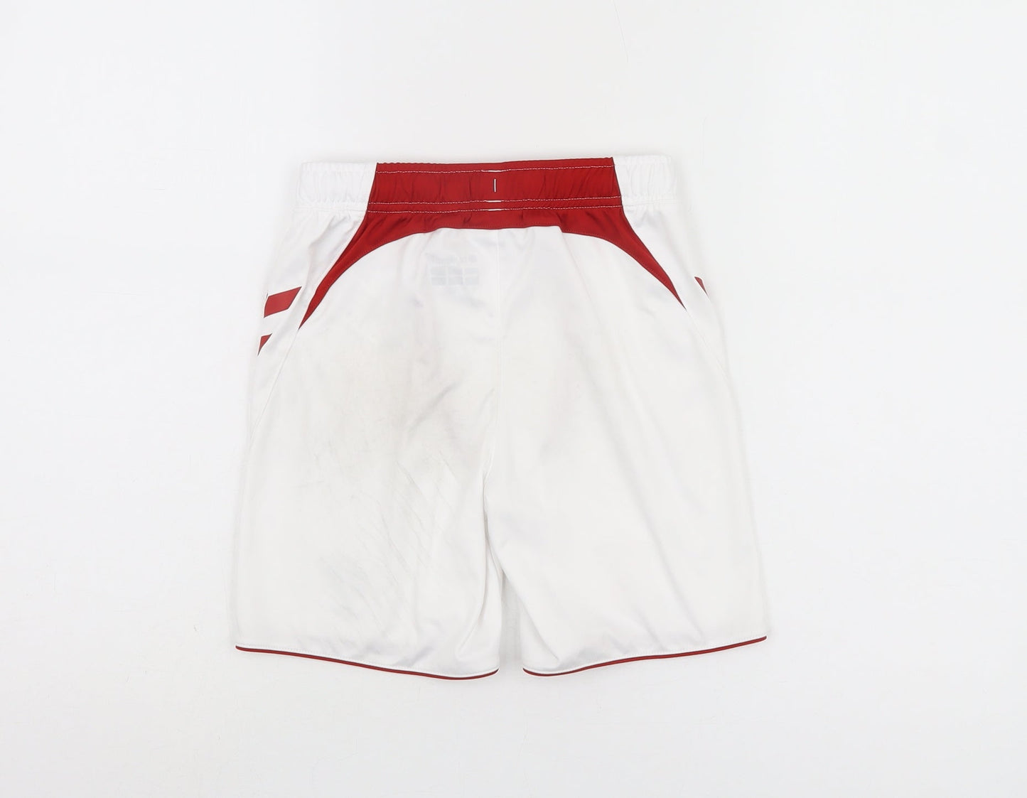 Hummel Boys White 7-8Y Athletic Football Shorts