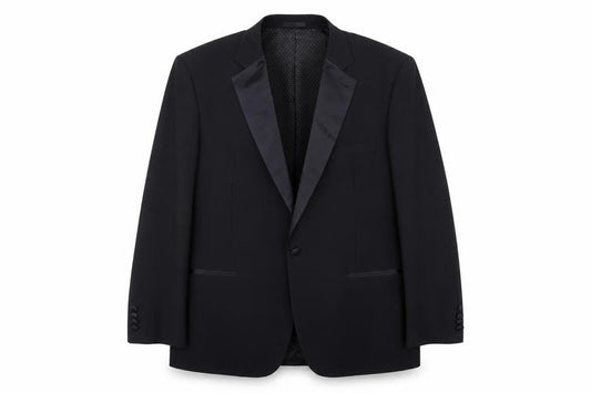 1860 Limited Collection Men's Black Blazer Size 48
