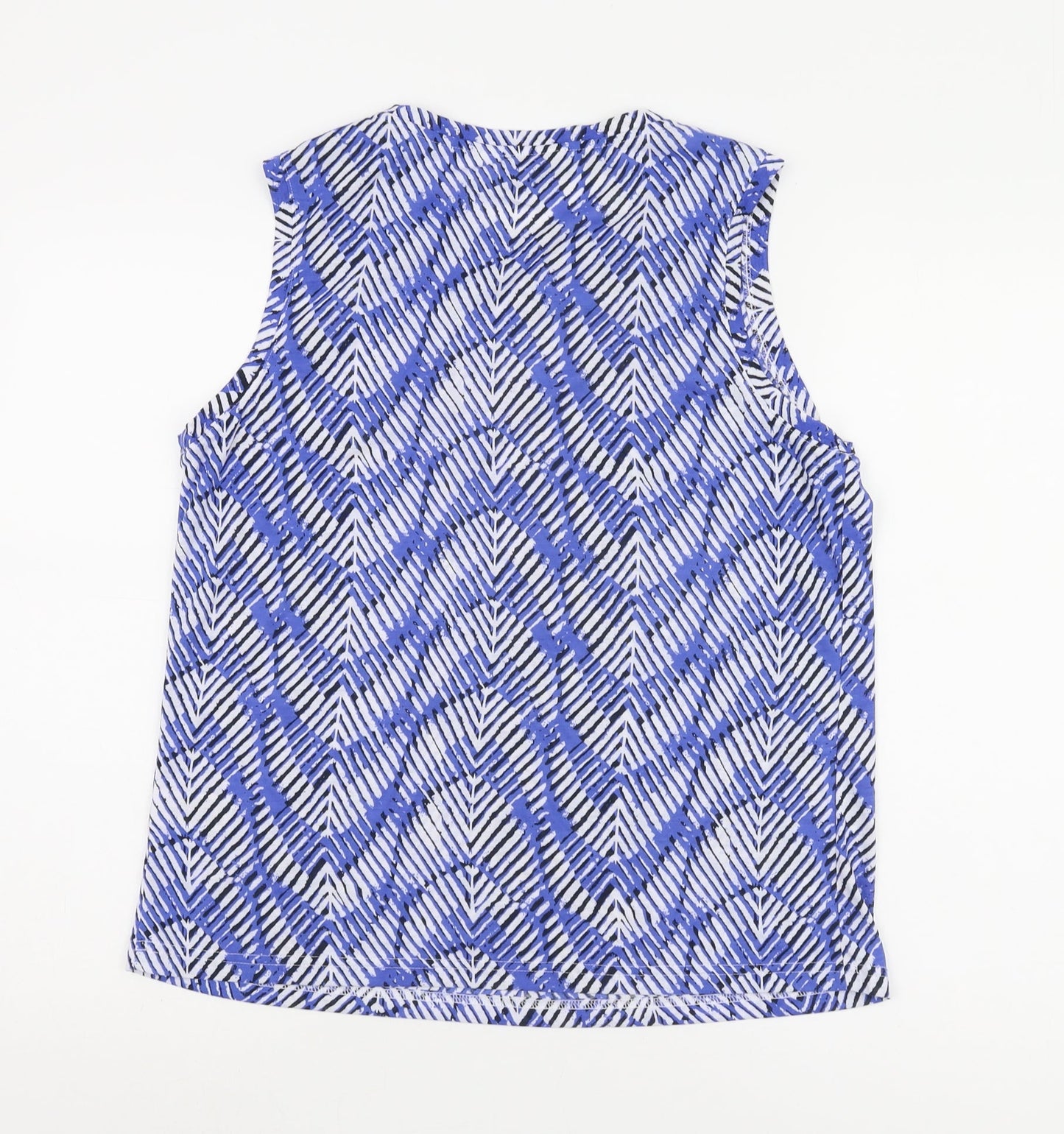 Womens UK Size 12 Marks and Spencer Blue Basic Tank