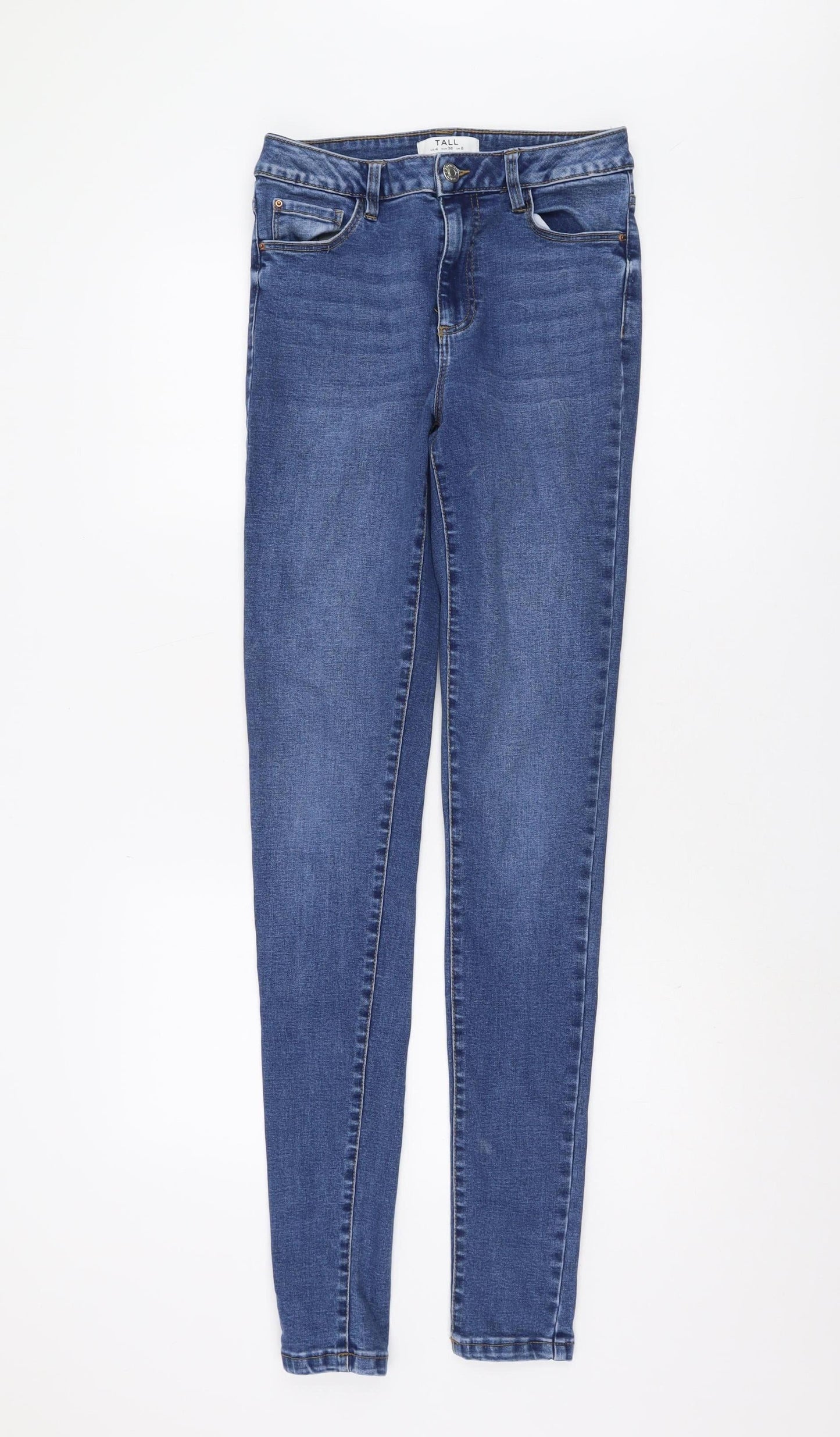 Dorothy Perkins Women's Skinny Blue Jeans Size 8 Tall