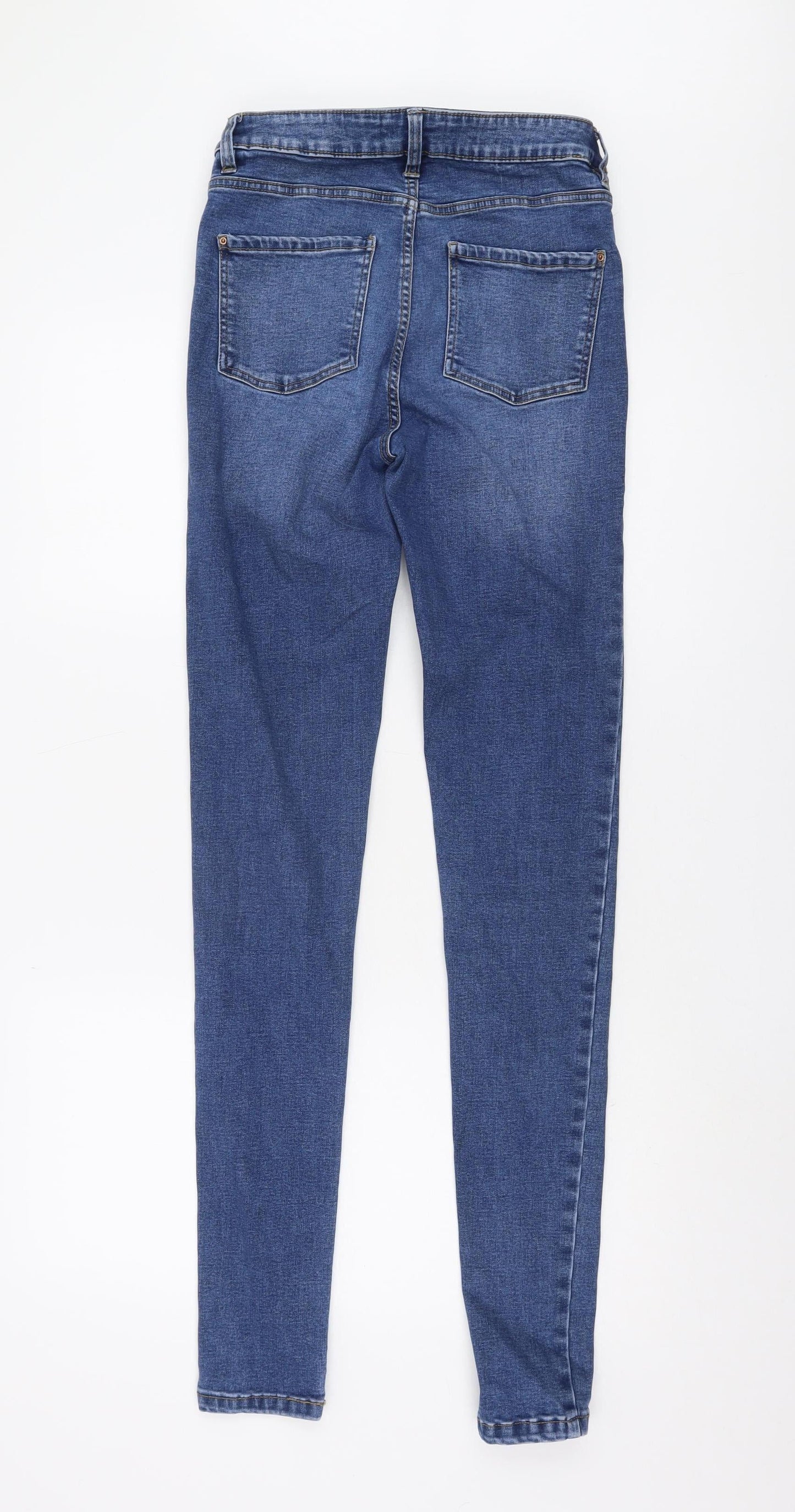 Dorothy Perkins Women's Skinny Blue Jeans Size 8 Tall