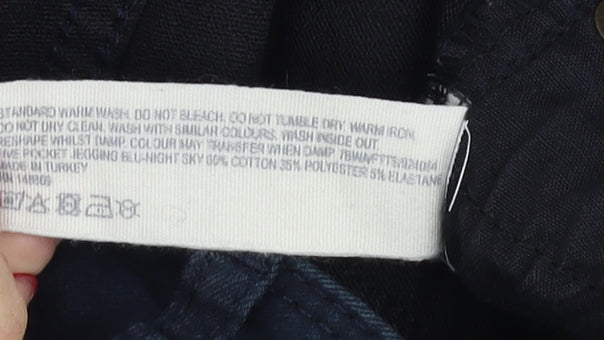 Fat Face Womens Blue Jegging Size 8 - Stretch Denim