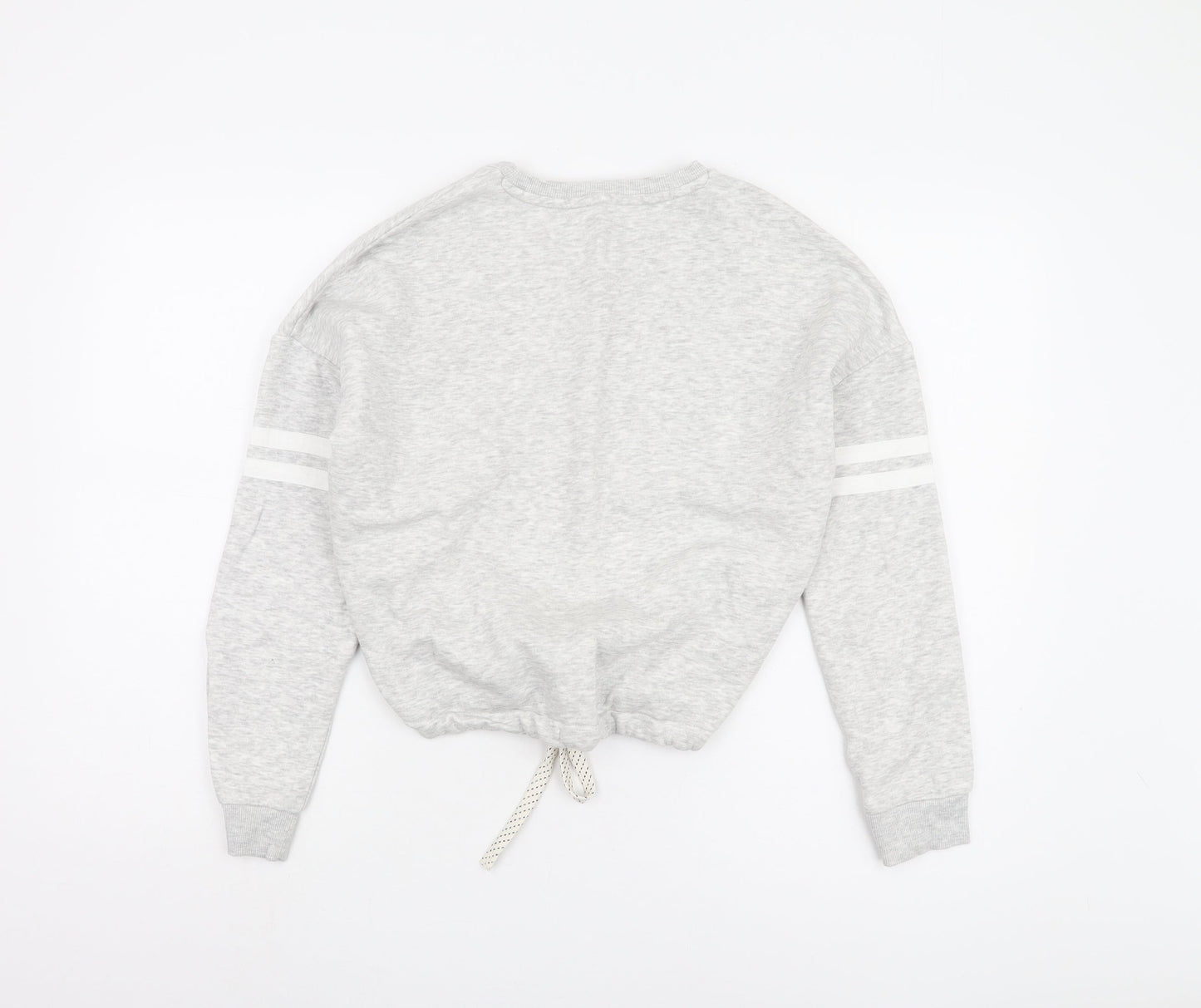 Marks and Spencer Girls Grey Sweatshirt Size 13-14 Crew Neck