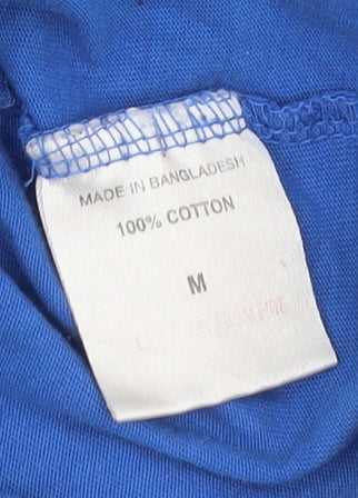 Store Twenty One Men's Blue Graphic T-Shirt M