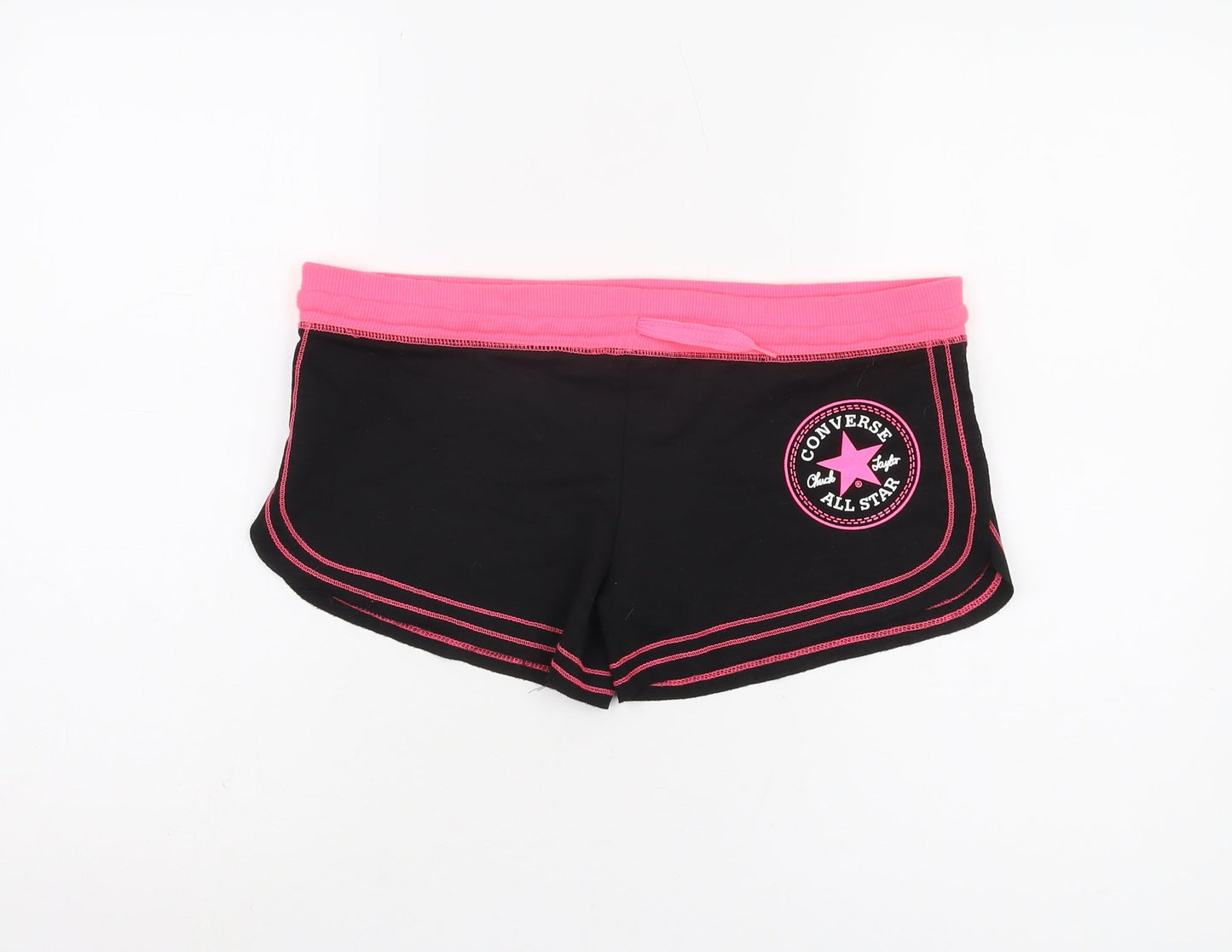 Converse Women's 2XL Black Sweat Shorts