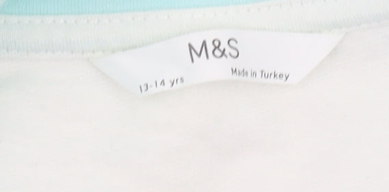 Marks and Spencer Girls Multicoloured Full Zip Sweatshirt