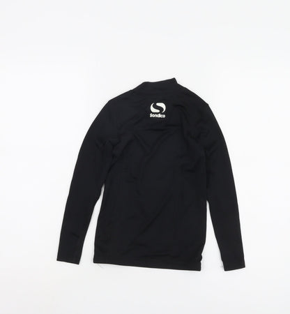 Sondico Boys Black Long Sleeve Top, 7-8 Years