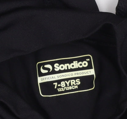 Sondico Boys Black Long Sleeve Top, 7-8 Years
