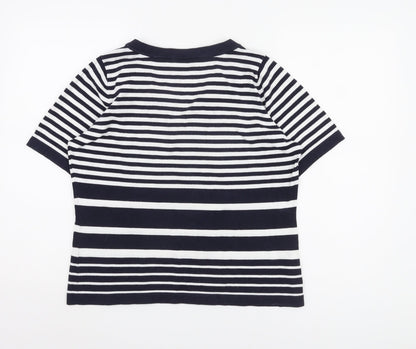 Womens UK Size L CC Multicoloured Basic T-Shirt