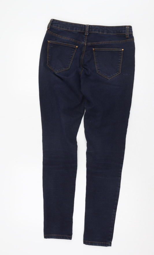 Miss Selfridge Women's Blue Skinny Jeans Size 12