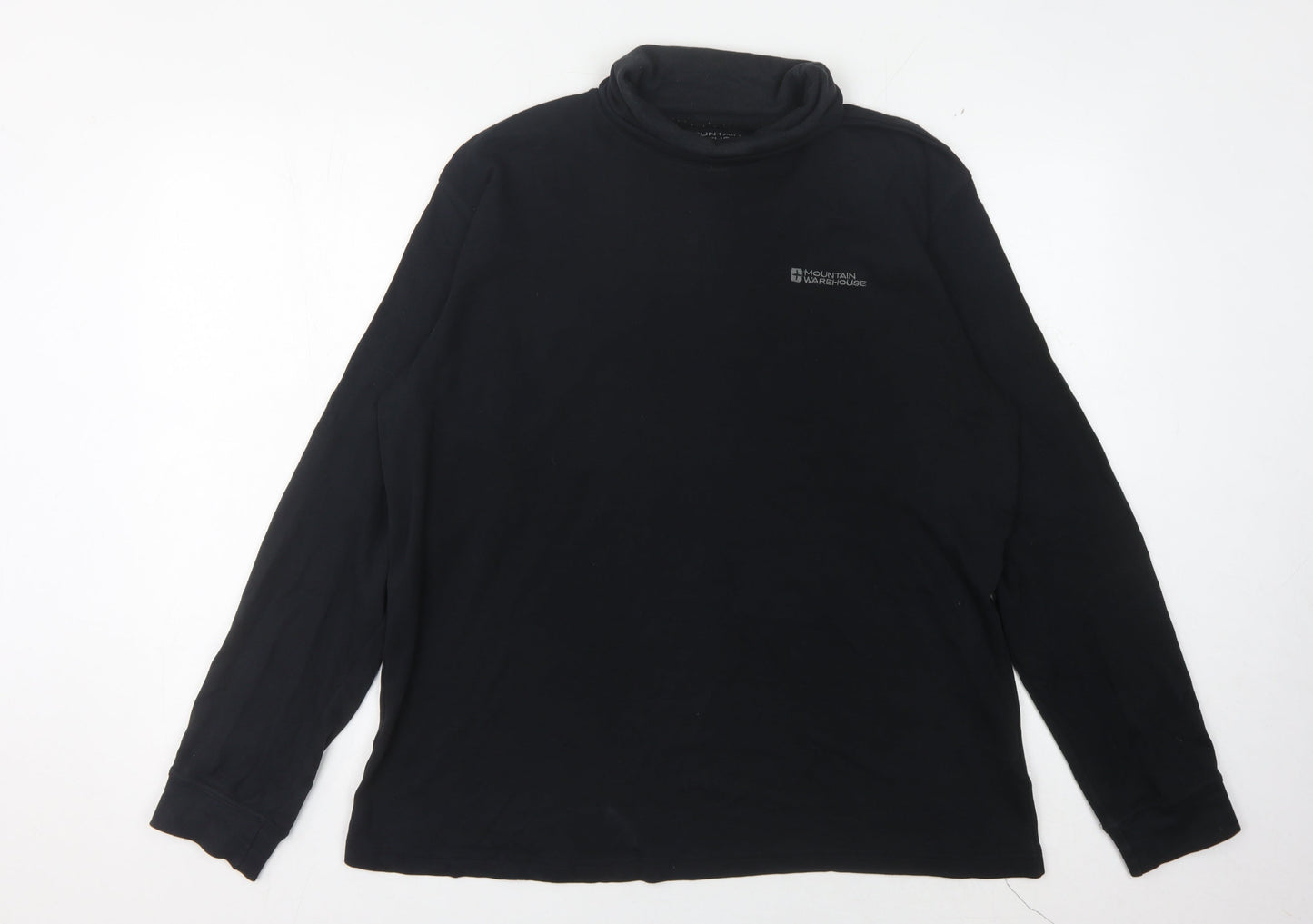 Mountain Warehouse Men's Black Long Sleeve Top - L