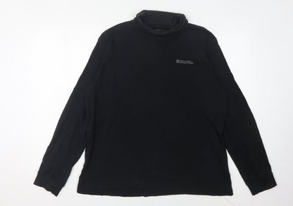 Mountain Warehouse Men's Black Long Sleeve Top - L