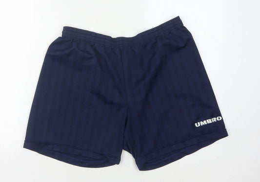 Umbro Men's Blue Athletic Shorts Size 32