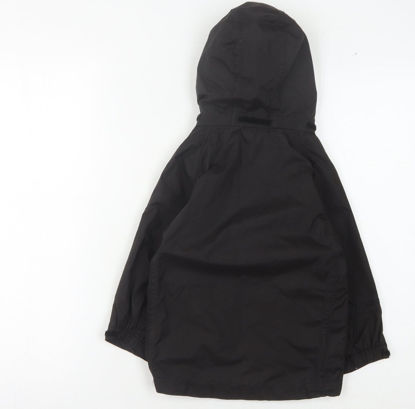 Peter Storm Boys' Black Hooded Jacket 3-4 Years
